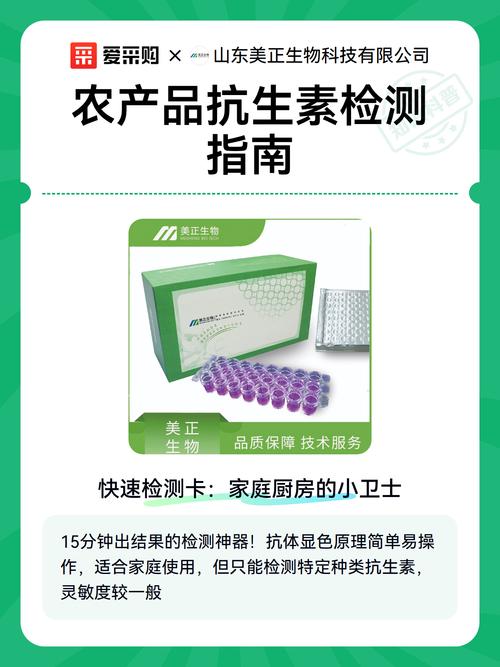 農產品抗生素檢測指南 守護舌尖安全，從讀懂抗生素開始